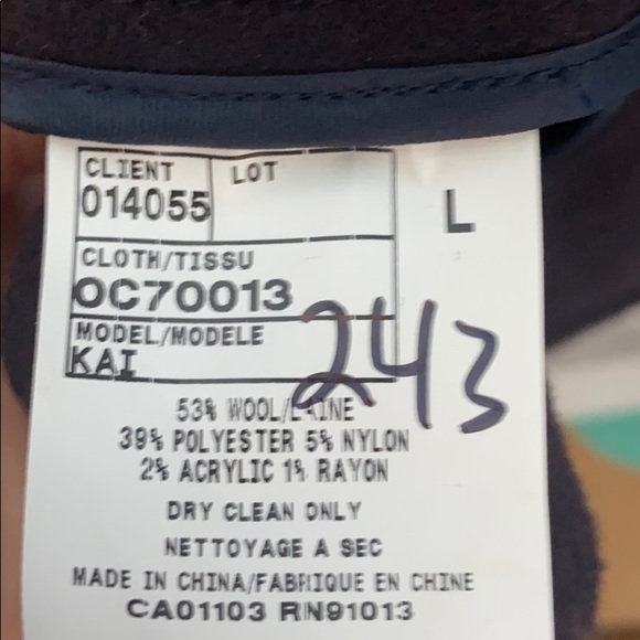 New Elements Jack Victor kai double breasted coat - Picture 5 of 7